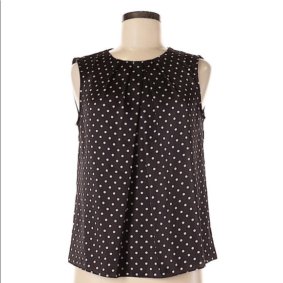 Jones New York Tops - Jones New York | B/W Polkadot Top